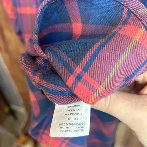 * J.Crew Sportsmen’s Outfitter Plaid Button Down Men’s Size M - Picture 5 of 5